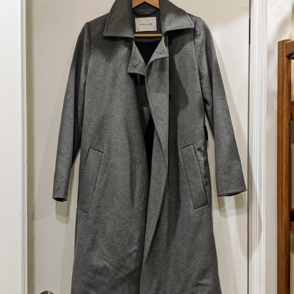 Everlane Gray Peacoat